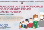 La CGP lanza la 2° Encuesta Nacional Sobre la Situación Laboral de los Profesionales Argentinos