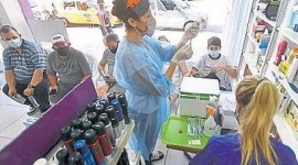 Córdoba: Farmacias ya aplicaron 26 mil dosis anti-Covid