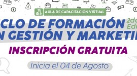 CICLO DE FORMACIÓN EN GESTIÓN Y MARKETING – 2da. Edición